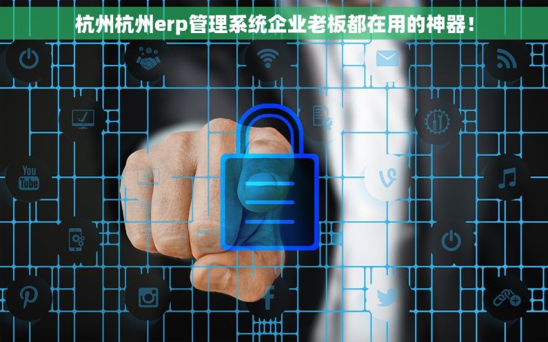杭州杭州erp管理系统企业老板都在用的神器! 杭州杭州erp管理系统企业老板都在用的神器!