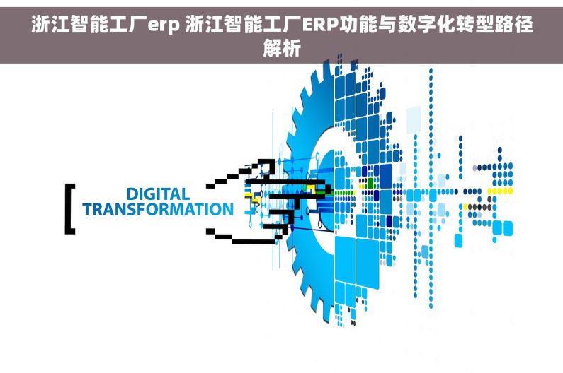 浙江智能工厂erp 浙江智能工厂ERP功能与数字化转型路径解析