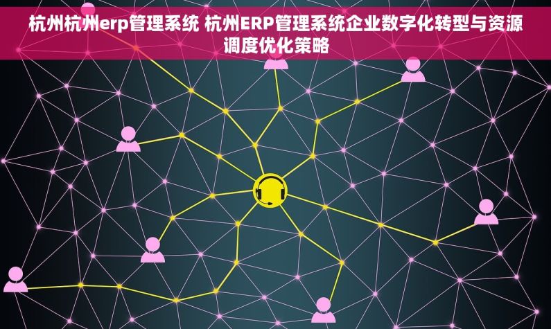 杭州杭州erp管理系统 杭州ERP管理系统企业数字化转型与资源调度优化策略
