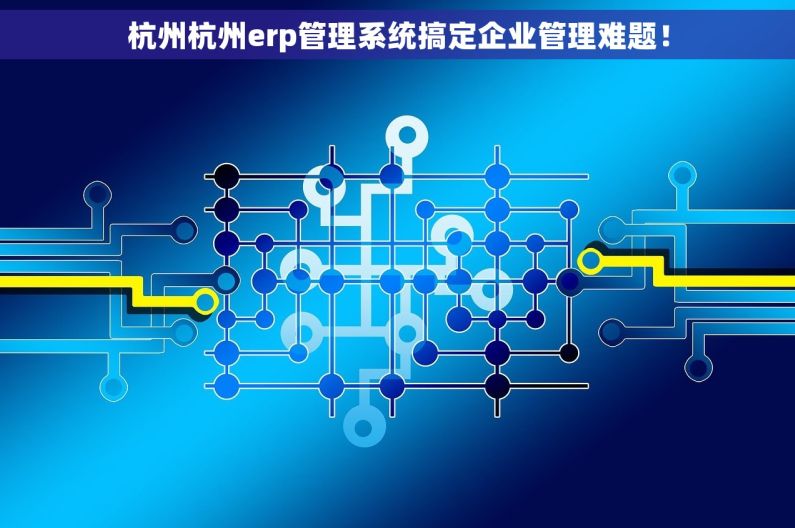 杭州杭州erp管理系统搞定企业管理难题! 杭州杭州erp管理系统搞定企业管理难题!