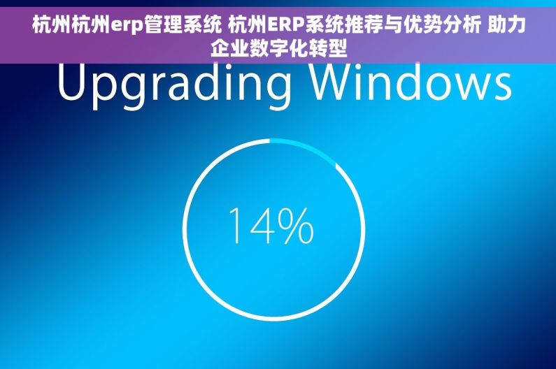 杭州杭州erp管理系统 杭州ERP系统推荐与优势分析 助力企业数字化转型