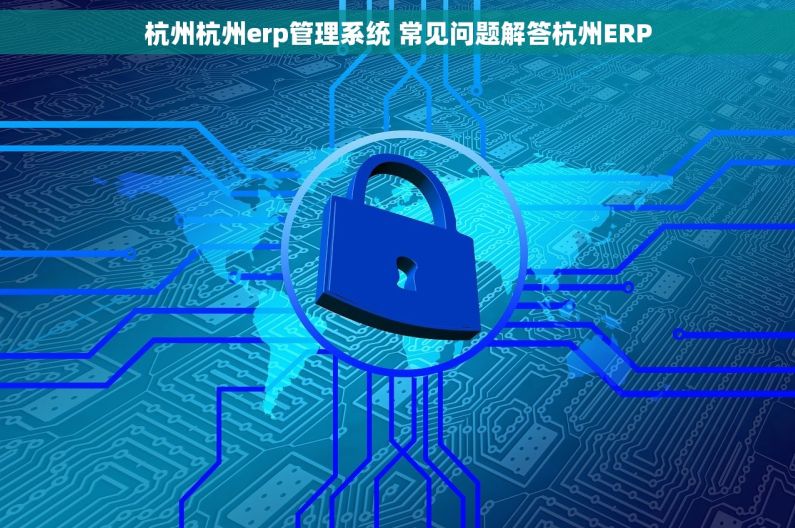杭州杭州erp管理系统 常见问题解答杭州ERP