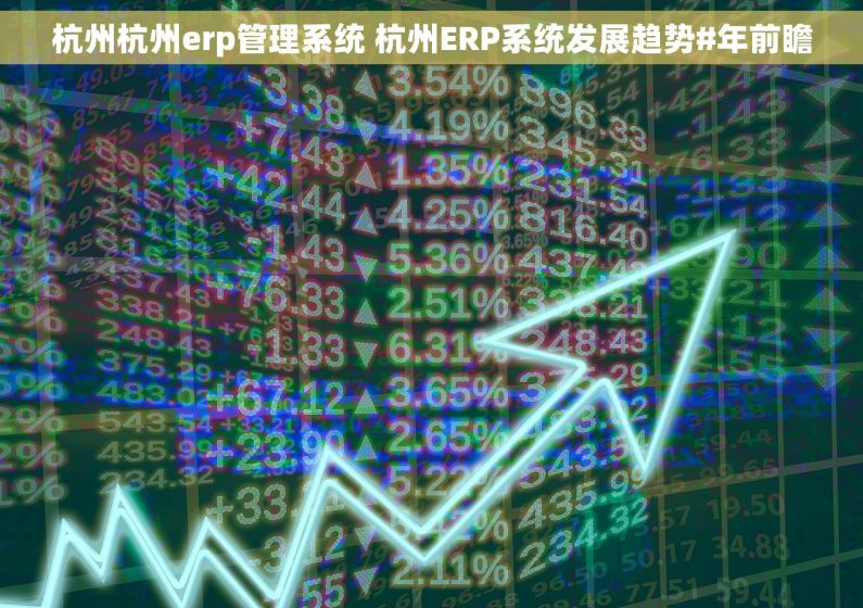 杭州杭州erp管理系统 杭州ERP系统发展趋势#年前瞻