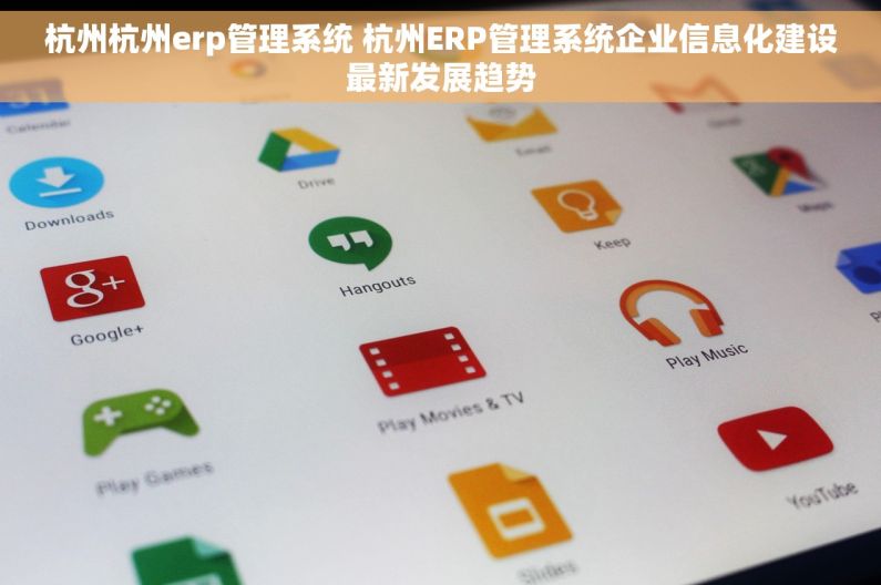 杭州杭州erp管理系统 杭州ERP管理系统企业信息化建设最新发展趋势
