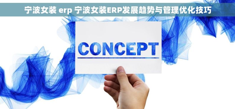 宁波女装 erp 宁波女装ERP发展趋势与管理优化技巧