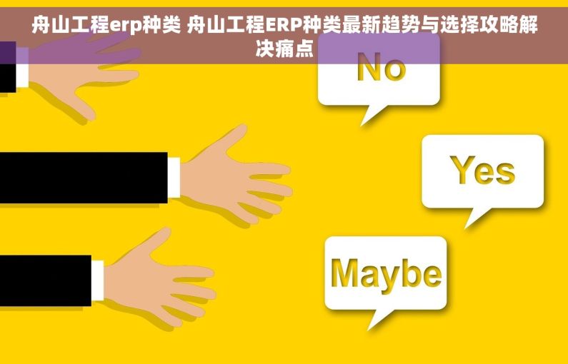 舟山工程erp种类 舟山工程ERP种类最新趋势与选择攻略解决痛点