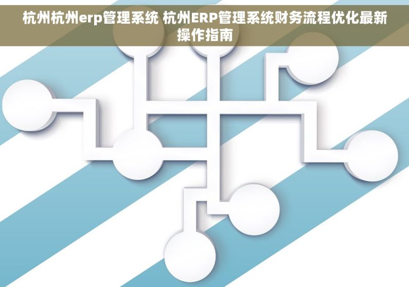 杭州杭州erp管理系统 杭州ERP管理系统财务流程优化最新操作指南