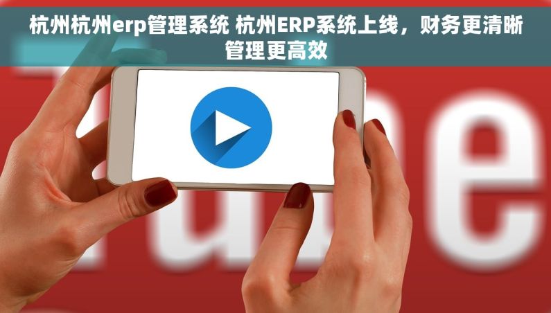 杭州杭州erp管理系统 杭州ERP系统上线,财务更清晰管理更高效 杭州杭州erp管理系统 杭州ERP系统上线,财务更清晰管理更高效