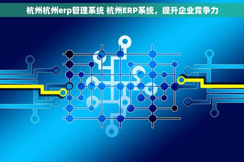 杭州杭州erp管理系统 杭州ERP系统,提升企业竞争力 杭州杭州erp管理系统 杭州ERP系统,提升企业竞争力