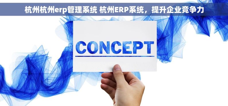 杭州杭州erp管理系统 杭州ERP系统,提升企业竞争力 杭州杭州erp管理系统 杭州ERP系统,提升企业竞争力