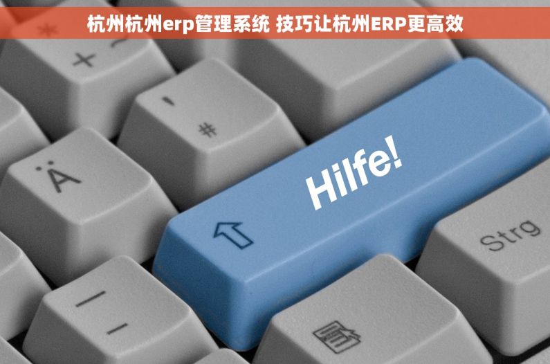 杭州杭州erp管理系统 技巧让杭州ERP更高效 杭州杭州erp管理系统 技巧让杭州ERP更高效