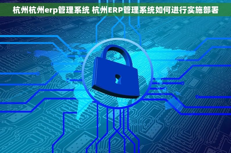 杭州杭州erp管理系统 杭州ERP管理系统如何进行实施部署 杭州杭州erp管理系统 杭州ERP管理系统如何进行实施部署
