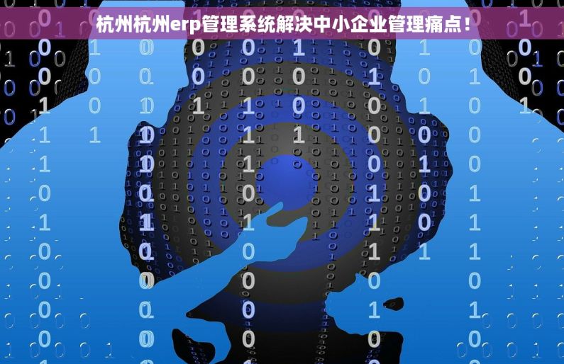 杭州杭州erp管理系统解决中小企业管理痛点! 杭州杭州erp管理系统解决中小企业管理痛点!