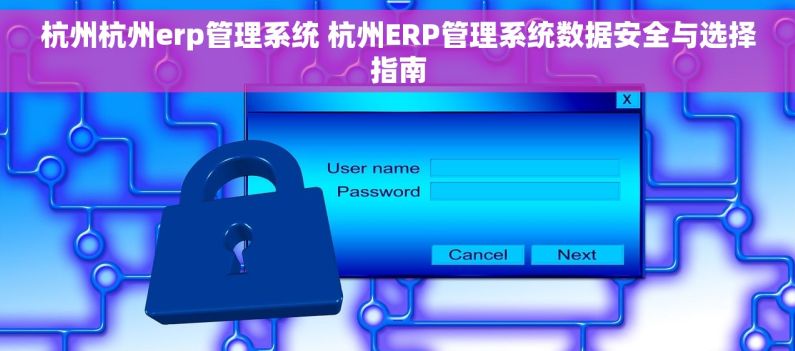 杭州杭州erp管理系统 杭州ERP管理系统数据安全与选择指南 杭州杭州erp管理系统 杭州ERP管理系统数据安全与选择指南