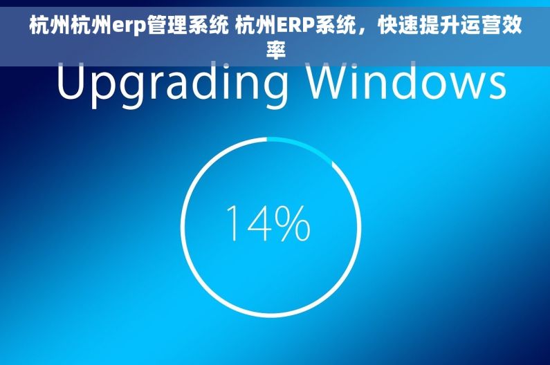 杭州杭州erp管理系统 杭州ERP系统，快速提升运营效率