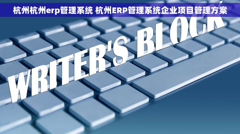 杭州杭州erp管理系统 杭州ERP管理系统企业项目管理方案