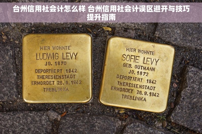 台州信用社会计怎么样 台州信用社会计误区避开与技巧提升指南 台州信用社会计怎么样 台州信用社会计误区避开与技巧提升指南