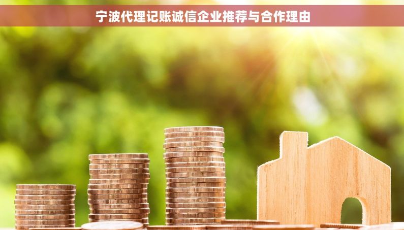宁波代理记账诚信企业推荐与合作理由