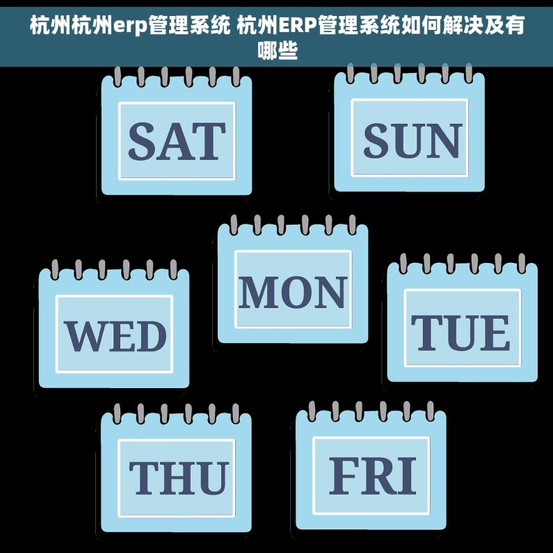 杭州杭州erp管理系统 杭州ERP管理系统如何解决及有哪些