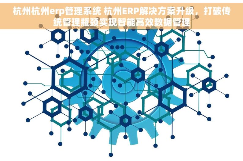 杭州杭州erp管理系统 杭州ERP解决方案升级，打破传统管理瓶颈实现智能高效数据管理