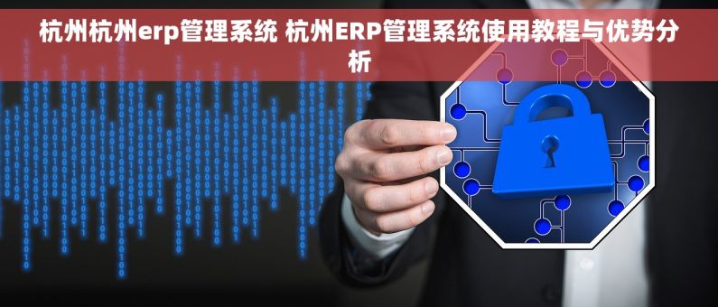 杭州杭州erp管理系统 杭州ERP管理系统使用教程与优势分析
