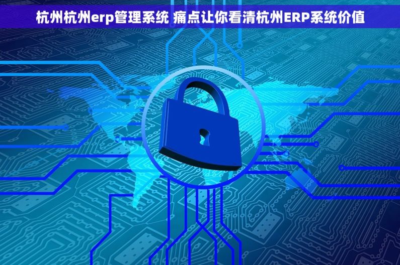 杭州杭州erp管理系统 痛点让你看清杭州ERP系统价值