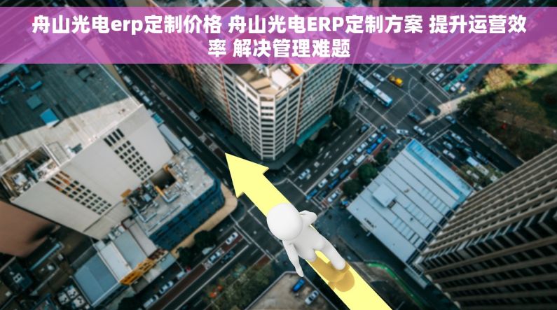 舟山光电erp定制价格 舟山光电ERP定制方案 提升运营效率 解决管理难题 舟山光电erp定制价格 舟山光电ERP定制方案 提升运营效率 解决管理难题