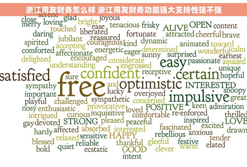 浙江用友财务怎么样 浙江用友财务功能强大支持性强不强