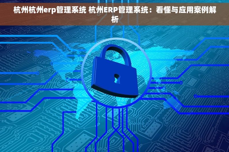 杭州杭州erp管理系统 杭州ERP管理系统：看懂与应用案例解析