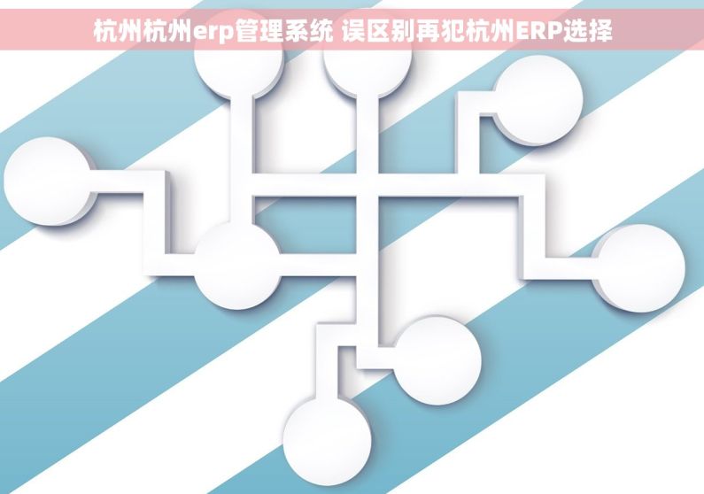 杭州杭州erp管理系统 误区别再犯杭州ERP选择