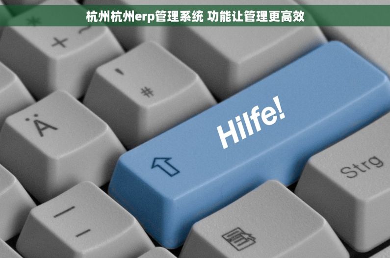 杭州杭州erp管理系统 功能让管理更高效 杭州杭州erp管理系统 功能让管理更高效