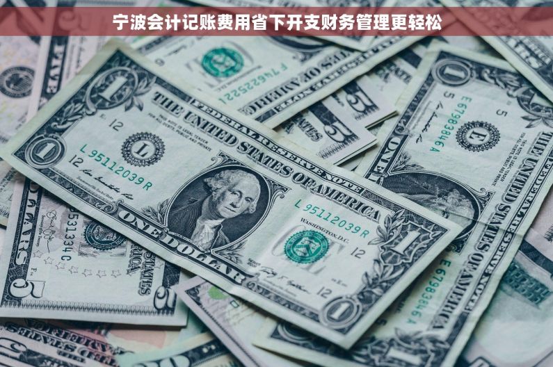 宁波会计记账费用省下开支财务管理更轻松