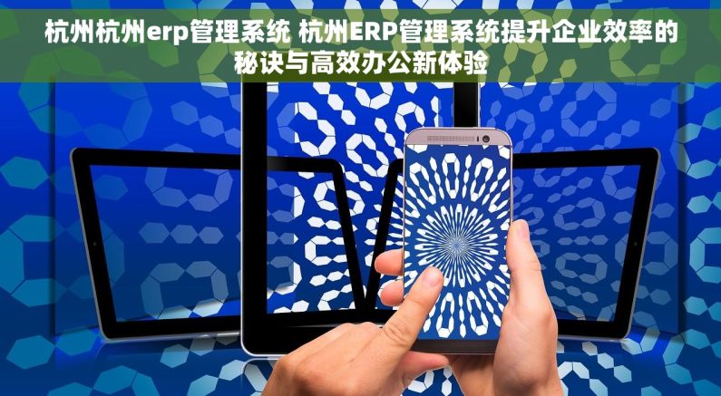 杭州杭州erp管理系统 杭州ERP管理系统提升企业效率的秘诀与高效办公新体验