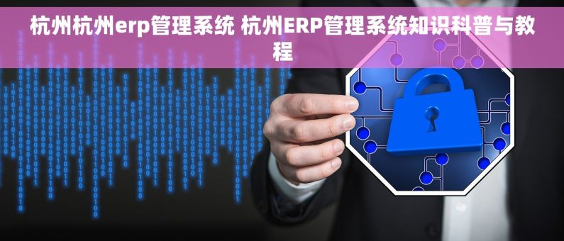 杭州杭州erp管理系统 杭州ERP管理系统知识科普与教程