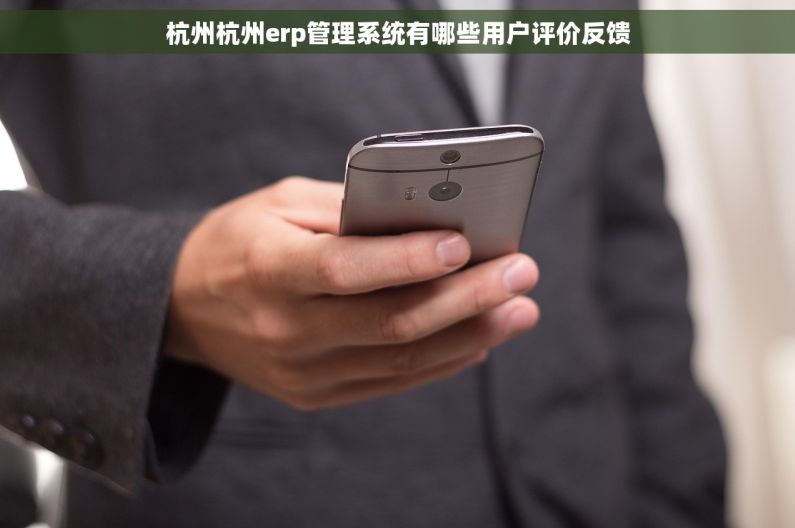 杭州杭州erp管理系统有哪些用户评价反馈