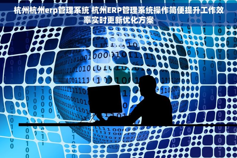 杭州杭州erp管理系统 杭州ERP管理系统操作简便提升工作效率实时更新优化方案