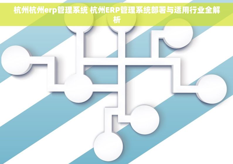 杭州杭州erp管理系统 杭州ERP管理系统部署与适用行业全解析