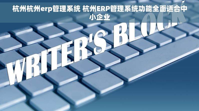 杭州杭州erp管理系统 杭州ERP管理系统功能全面适合中小企业