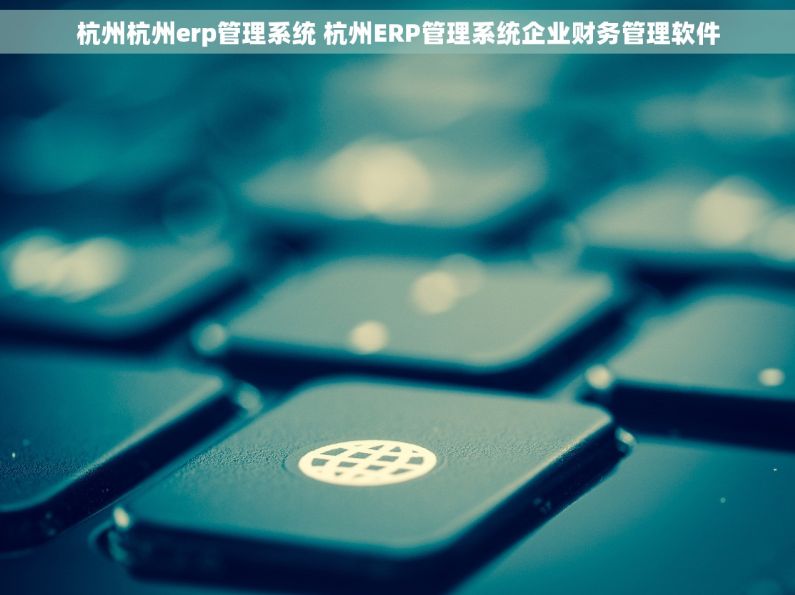 杭州杭州erp管理系统 杭州ERP管理系统企业财务管理软件