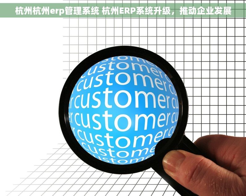 杭州杭州erp管理系统 杭州ERP系统升级,推动企业发展 杭州杭州erp管理系统 杭州ERP系统升级,推动企业发展