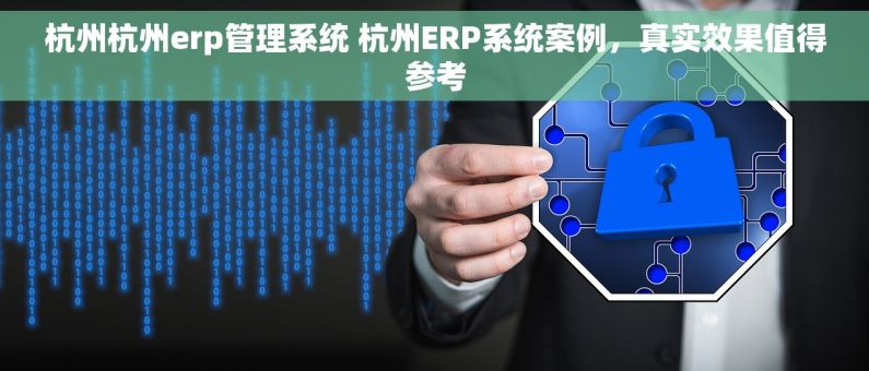 杭州杭州erp管理系统 杭州ERP系统案例，真实效果值得参考