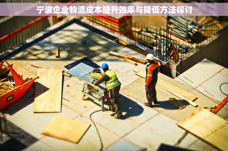 宁波企业物流成本提升效率与降低方法探讨