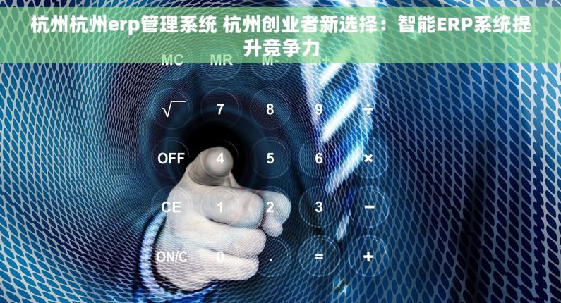 杭州杭州erp管理系统 杭州创业者新选择：智能ERP系统提升竞争力