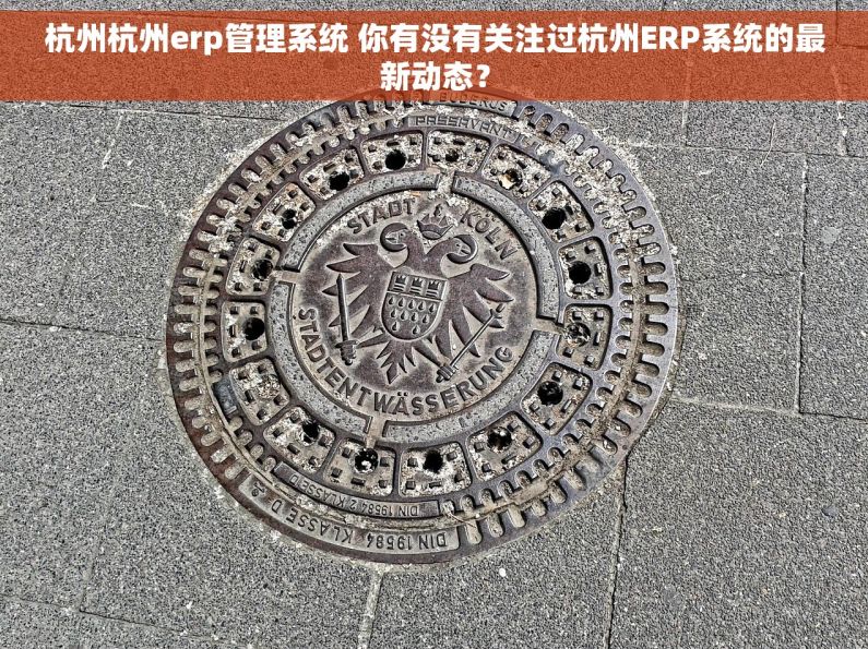 杭州杭州erp管理系统 你有没有关注过杭州ERP系统的最新动态? 杭州杭州erp管理系统 你有没有关注过杭州ERP系统的最新动态?