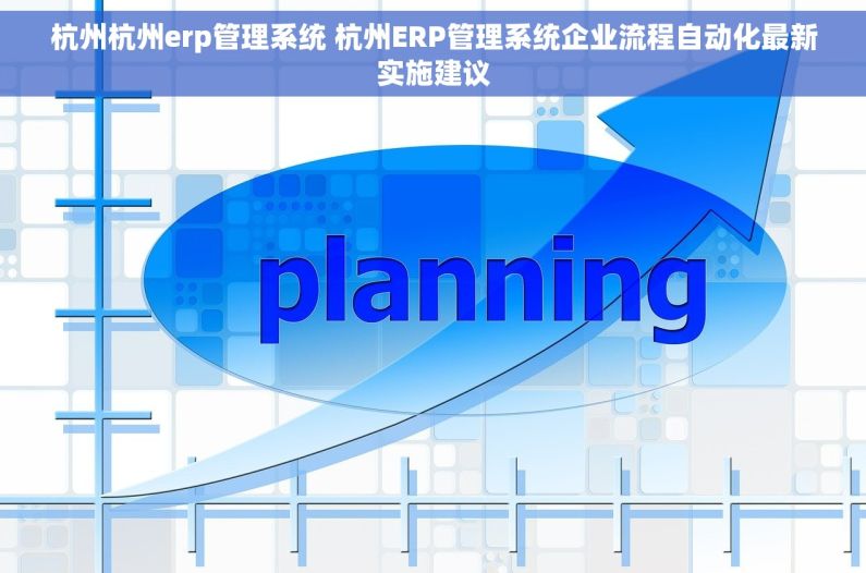杭州杭州erp管理系统 杭州ERP管理系统企业流程自动化最新实施建议
