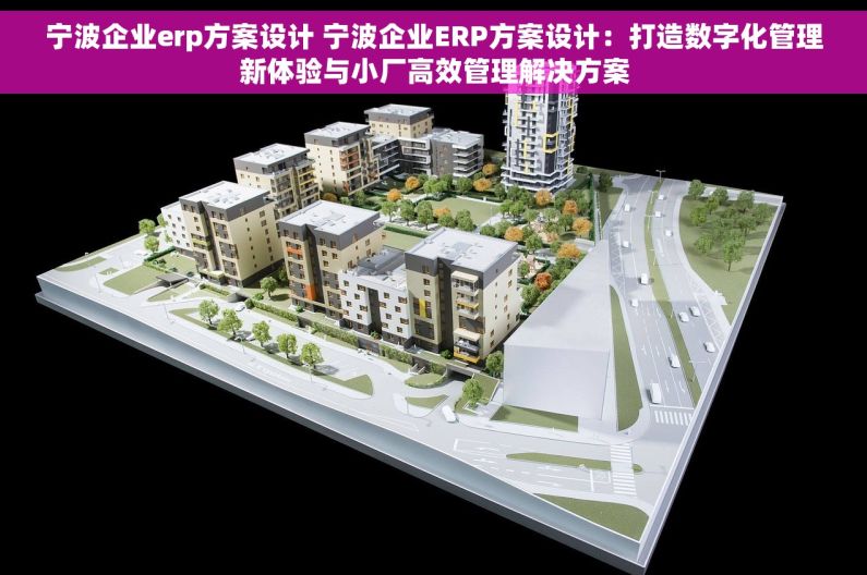 宁波企业erp方案设计 宁波企业ERP方案设计:打造数字化管理新体验与小厂高效管理解决方案 宁波企业erp方案设计 宁波企业ERP方案设计:打造数字化管理新体验与小厂高效管理解决方案