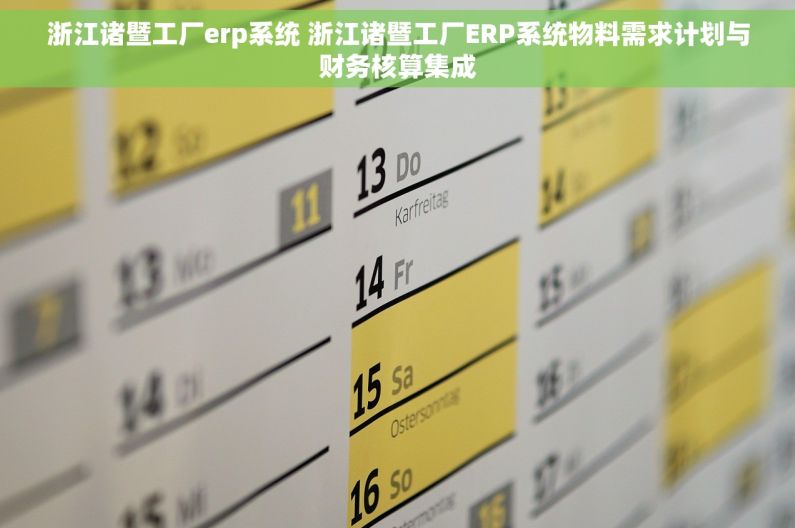 浙江诸暨工厂erp系统 浙江诸暨工厂ERP系统物料需求计划与财务核算集成 浙江诸暨工厂erp系统 浙江诸暨工厂ERP系统物料需求计划与财务核算集成
