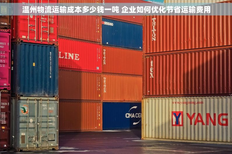 温州物流运输成本多少钱一吨 企业如何优化节省运输费用