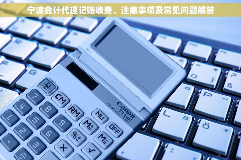 宁波会计代理记账收费、注意事项及常见问题解答