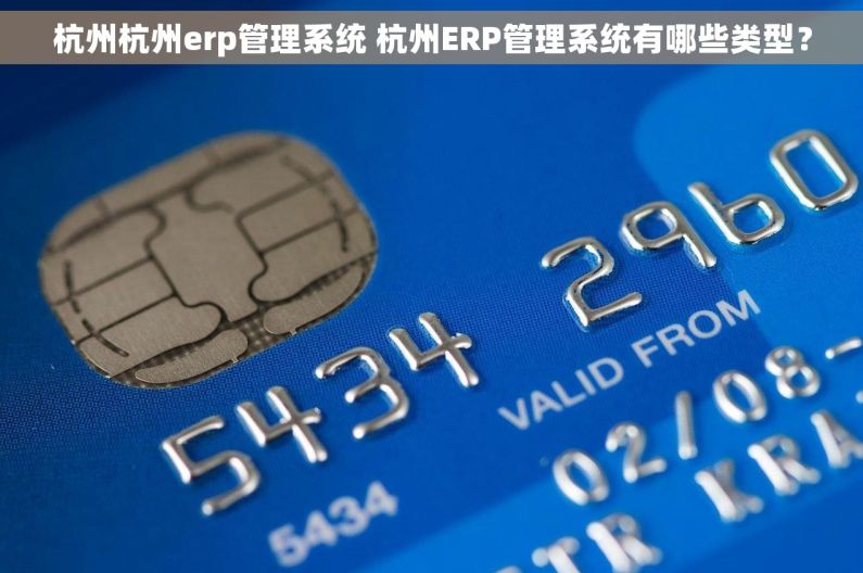 杭州杭州erp管理系统 杭州ERP管理系统有哪些类型？